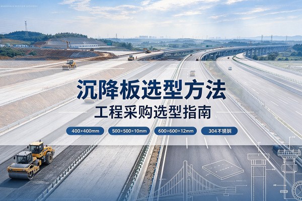 吴中沉降板选择方法