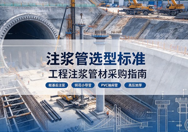 吴中注浆管选型标准